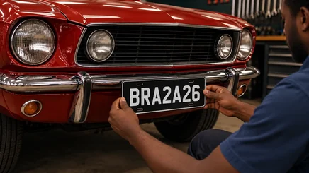 Placas Preta Colecionador