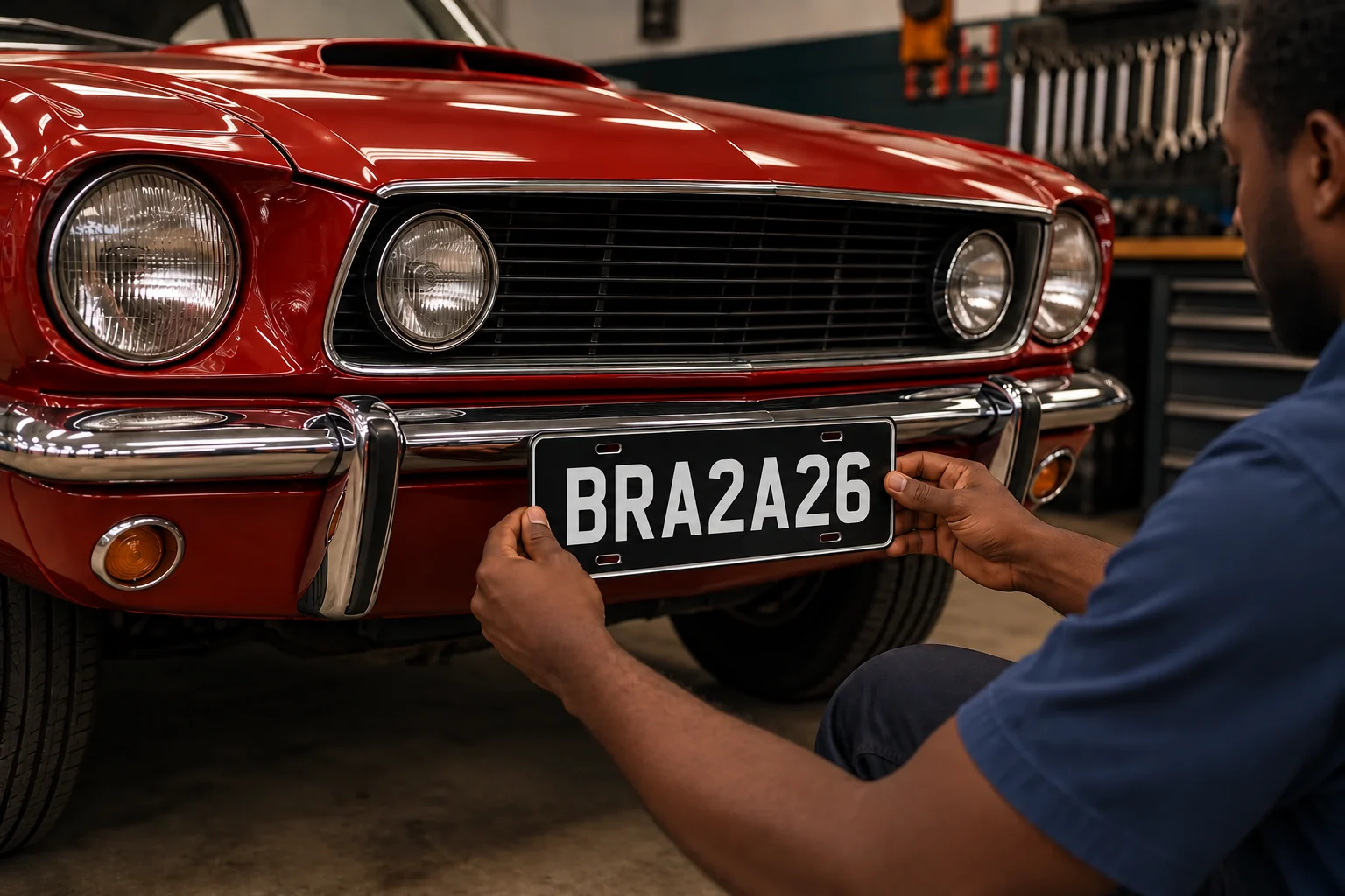 Placas Preta Colecionador